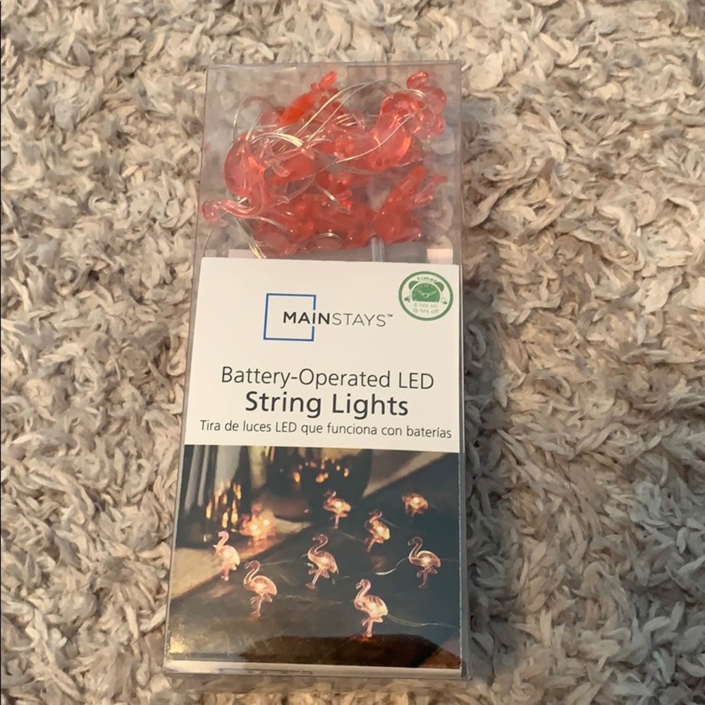 Flamingo 🦩 string lights!